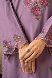 UNSTITCHED EMBROIDERED SUIT