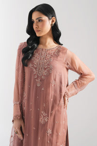 UNSTITCHED EMBROIDERED SUIT