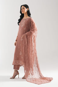UNSTITCHED EMBROIDERED SUIT