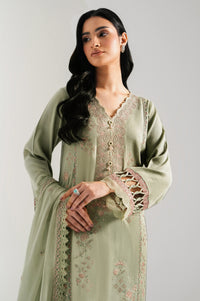 UNSTITCHED EMBROIDERED SUIT