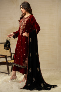 UNSTITCHED EMBROIDERED SUIT
