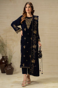 UNSTITCHED EMBROIDERED SUIT