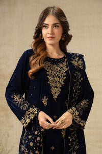 UNSTITCHED EMBROIDERED SUIT