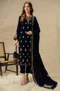 UNSTITCHED EMBROIDERED SUIT