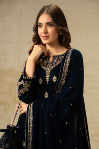 UNSTITCHED EMBROIDERED SUIT