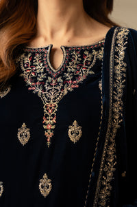 UNSTITCHED EMBROIDERED SUIT