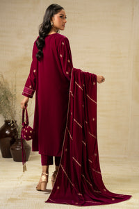 UNSTITCHED EMBROIDERED SUIT