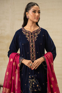 UNSTITCHED EMBROIDERED SUIT