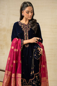 UNSTITCHED EMBROIDERED SUIT