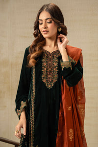 UNSTITCHED EMBROIDERED SUIT