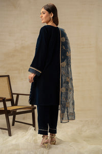 UNSTITCHED EMBROIDERED SUIT