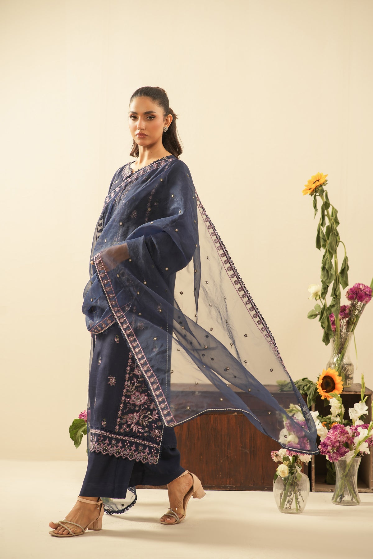 UNSTITCHED 3 PIECE SUIT