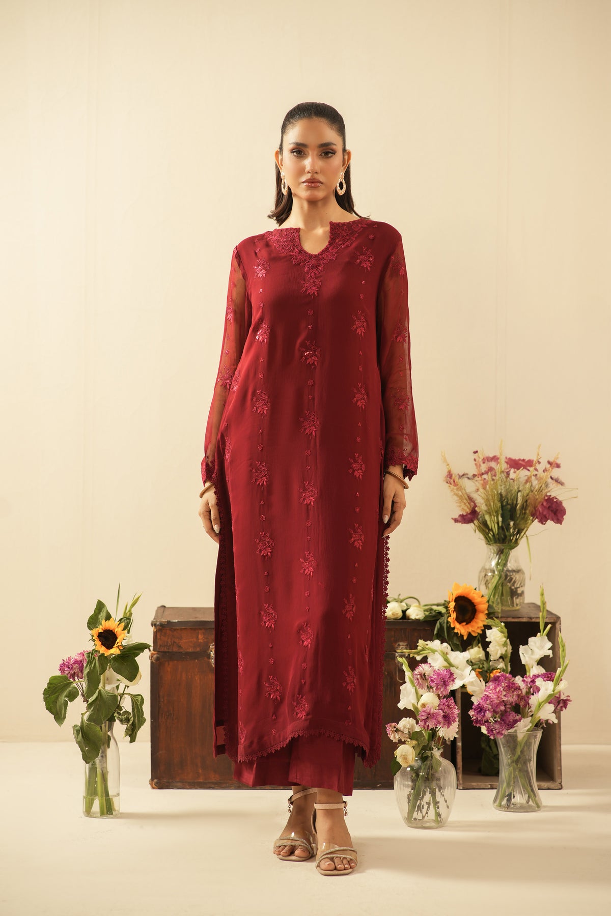 UNSTITCHED 3 PIECE SUIT
