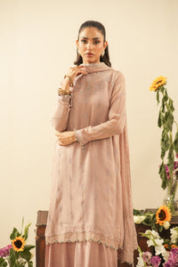 EMBROIDERED CHIFFON UNSTITCHED 3 PIECE SUIT