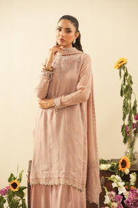 EMBROIDERED CHIFFON UNSTITCHED 3 PIECE SUIT