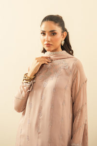 EMBROIDERED CHIFFON UNSTITCHED 3 PIECE SUIT