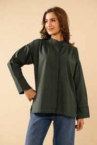 Stitched 1 Piece Stylized Yarn Dyed Shirt