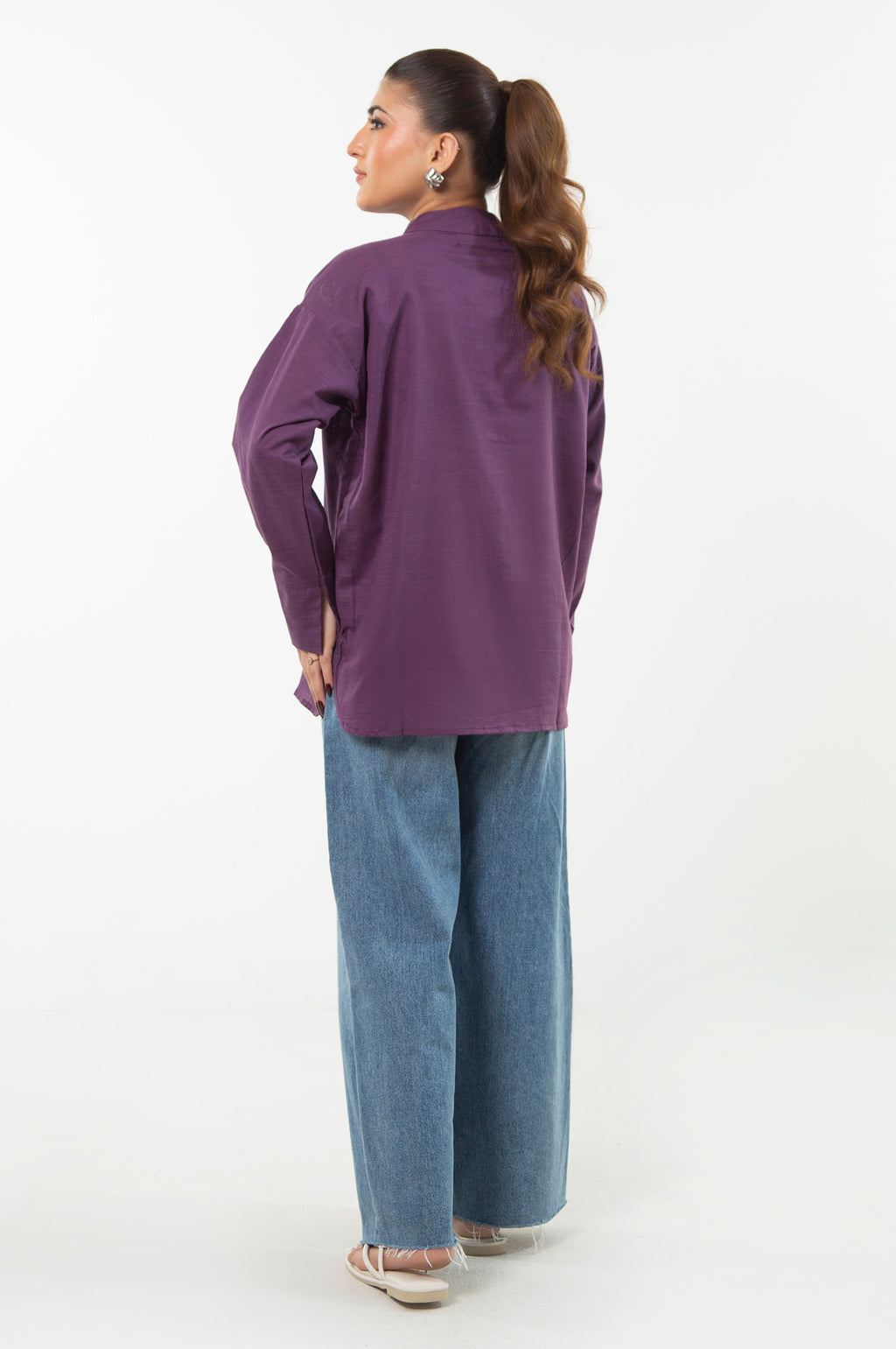 Stitched 1 Piece Stylized Yarn Dyed Shirt