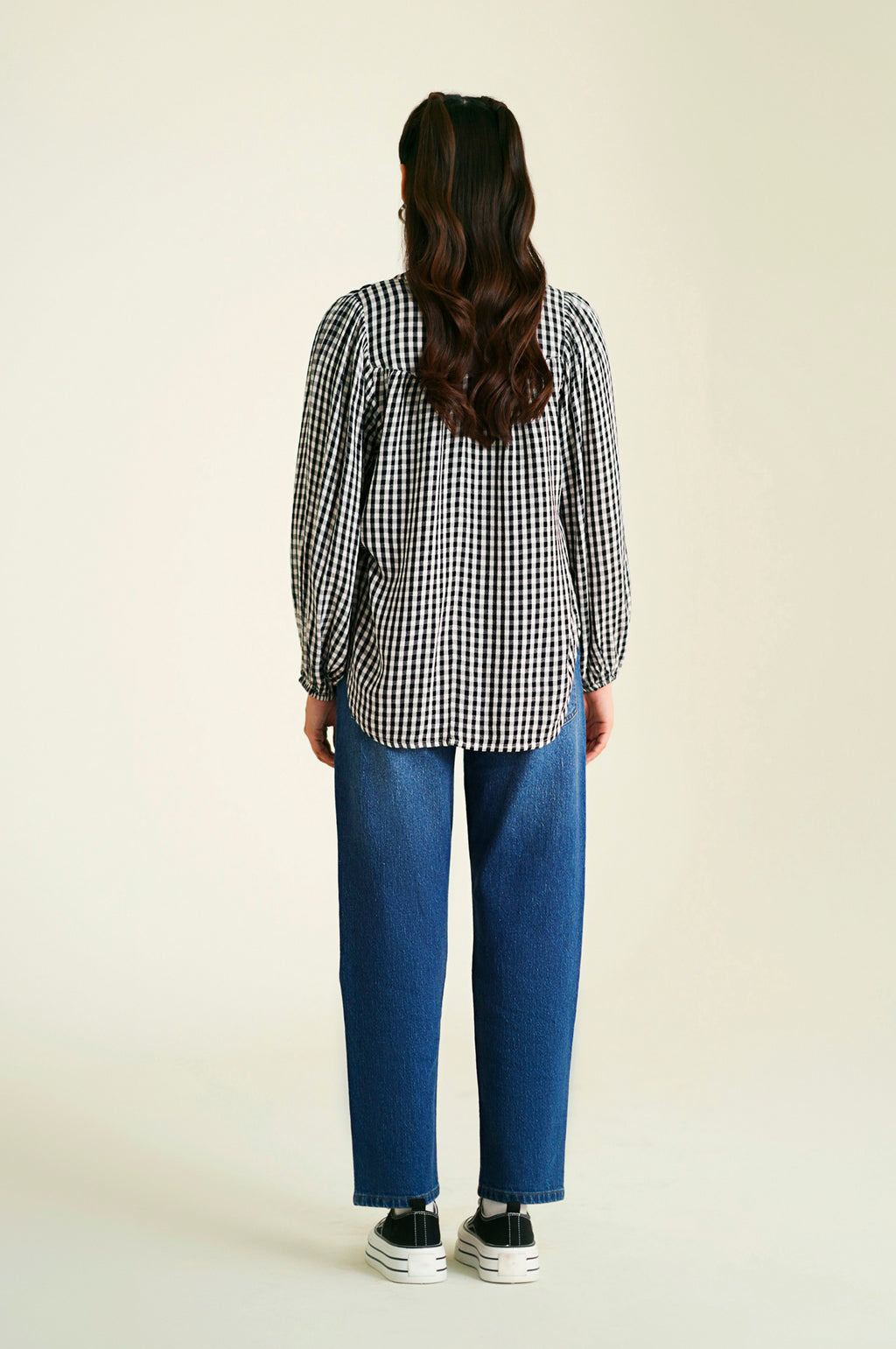 Stitched 1 Piece Stylized Yarn Dyed Ethnic Top