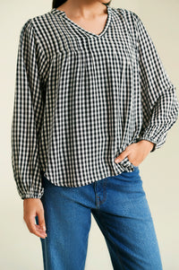 Stitched 1 Piece Stylized Yarn Dyed Ethnic Top