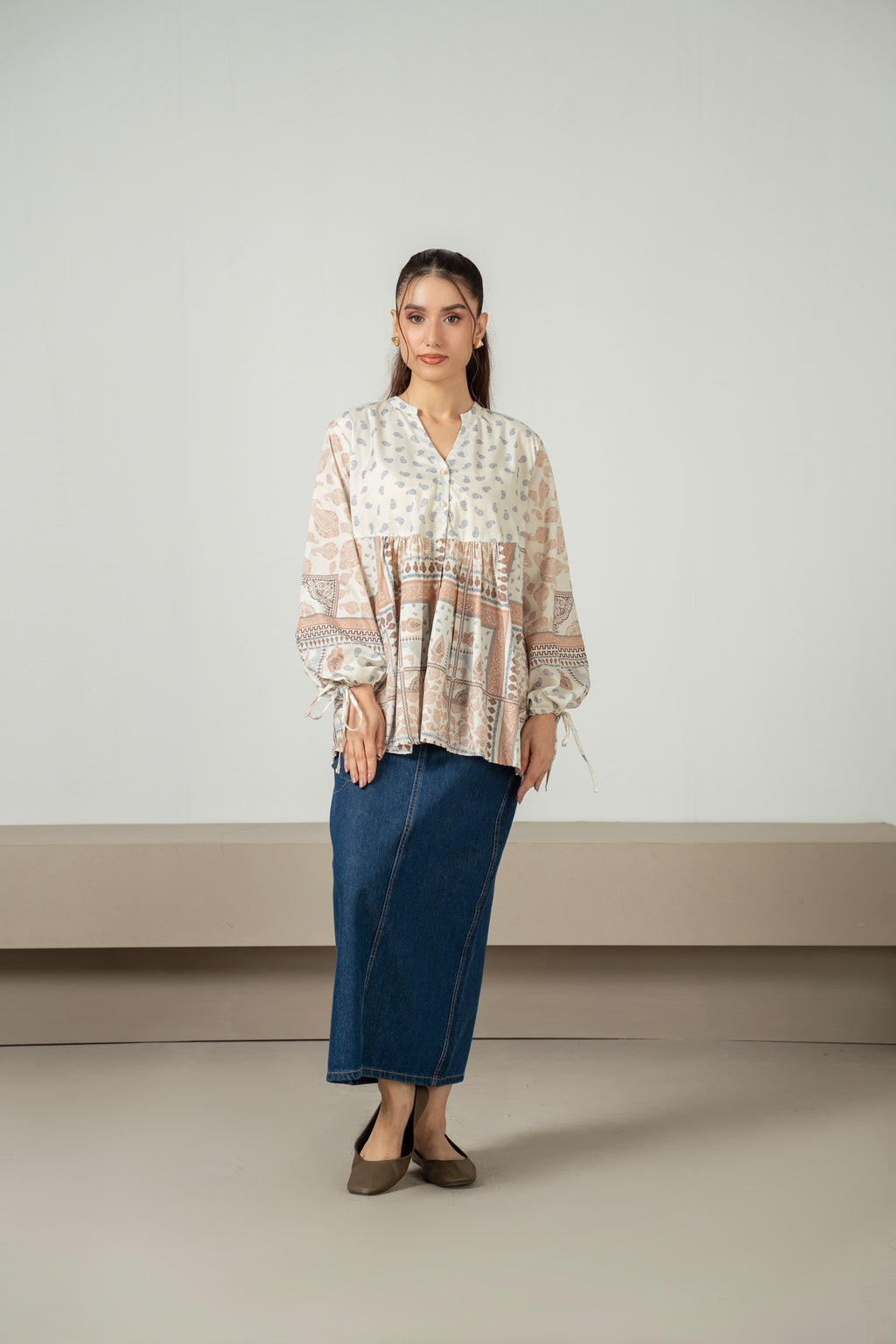DIGITAL PRINTED FUSION TOP