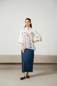 DIGITAL PRINTED FUSION TOP