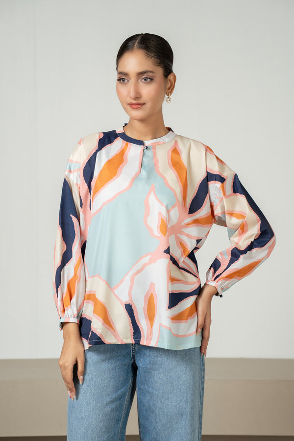 DIGITAL PRINTED FUSION TOP