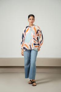 DIGITAL PRINTED FUSION TOP