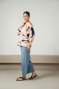 DIGITAL PRINTED FUSION TOP