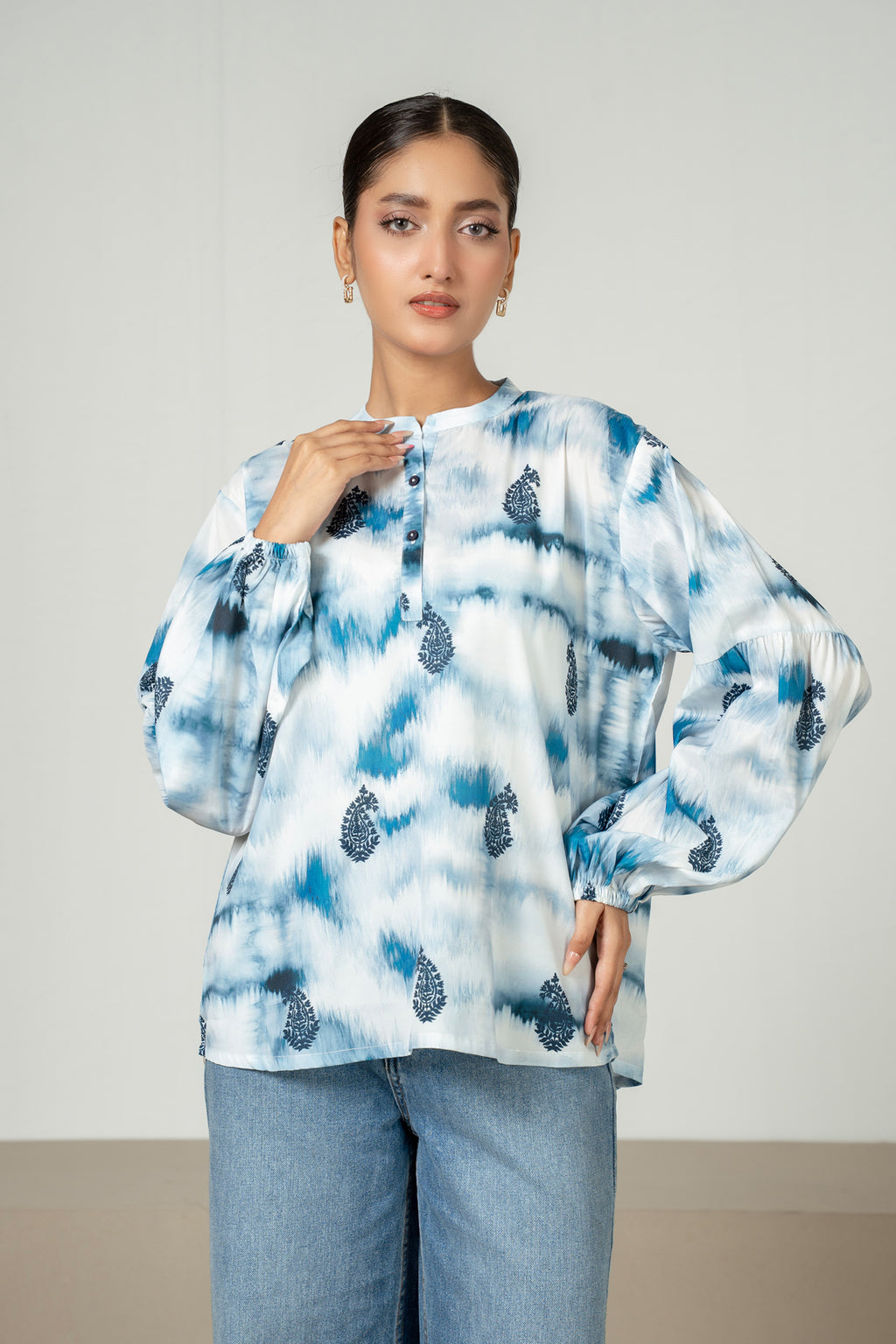 DIGITAL PRINTED FUSION TOP