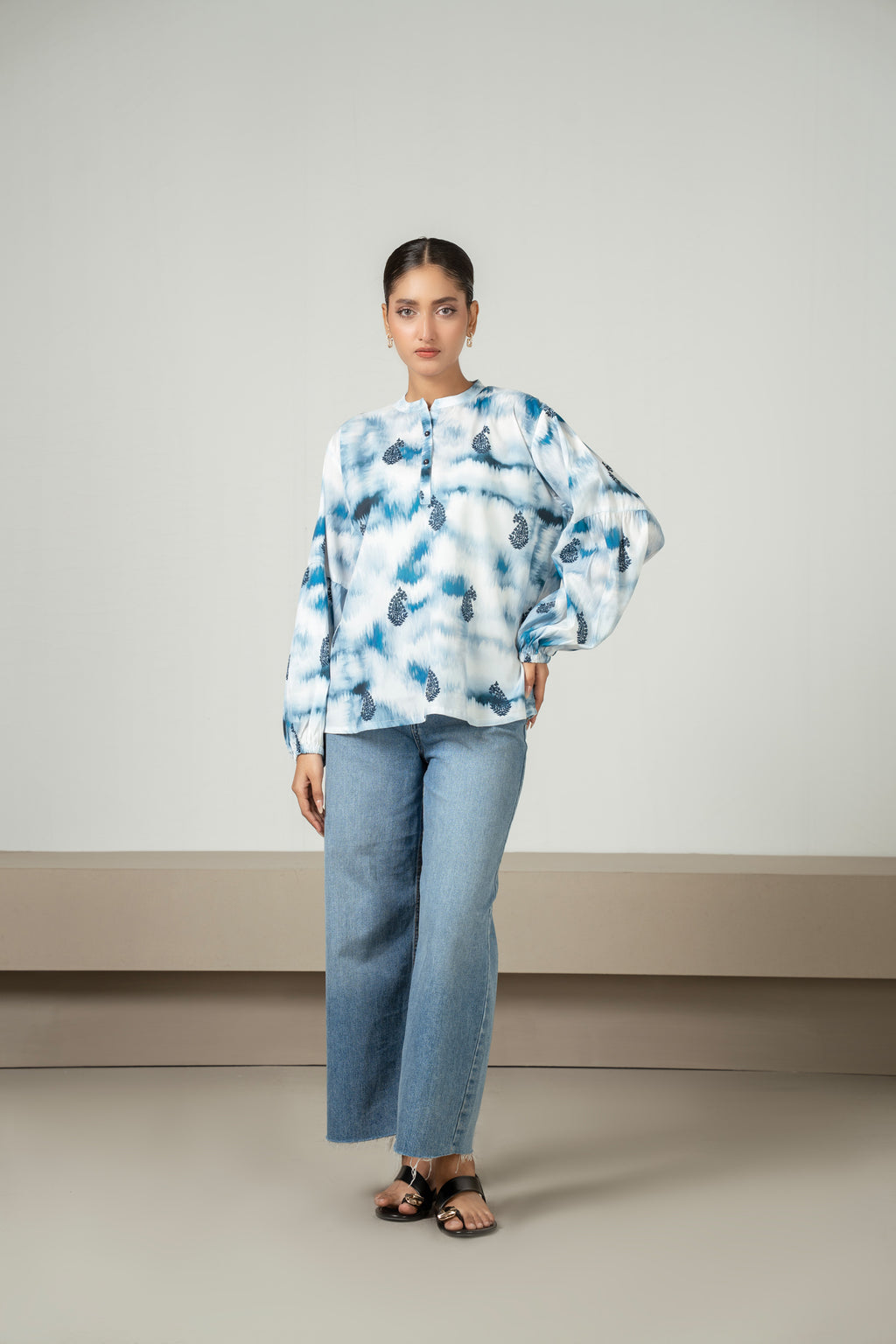 DIGITAL PRINTED FUSION TOP