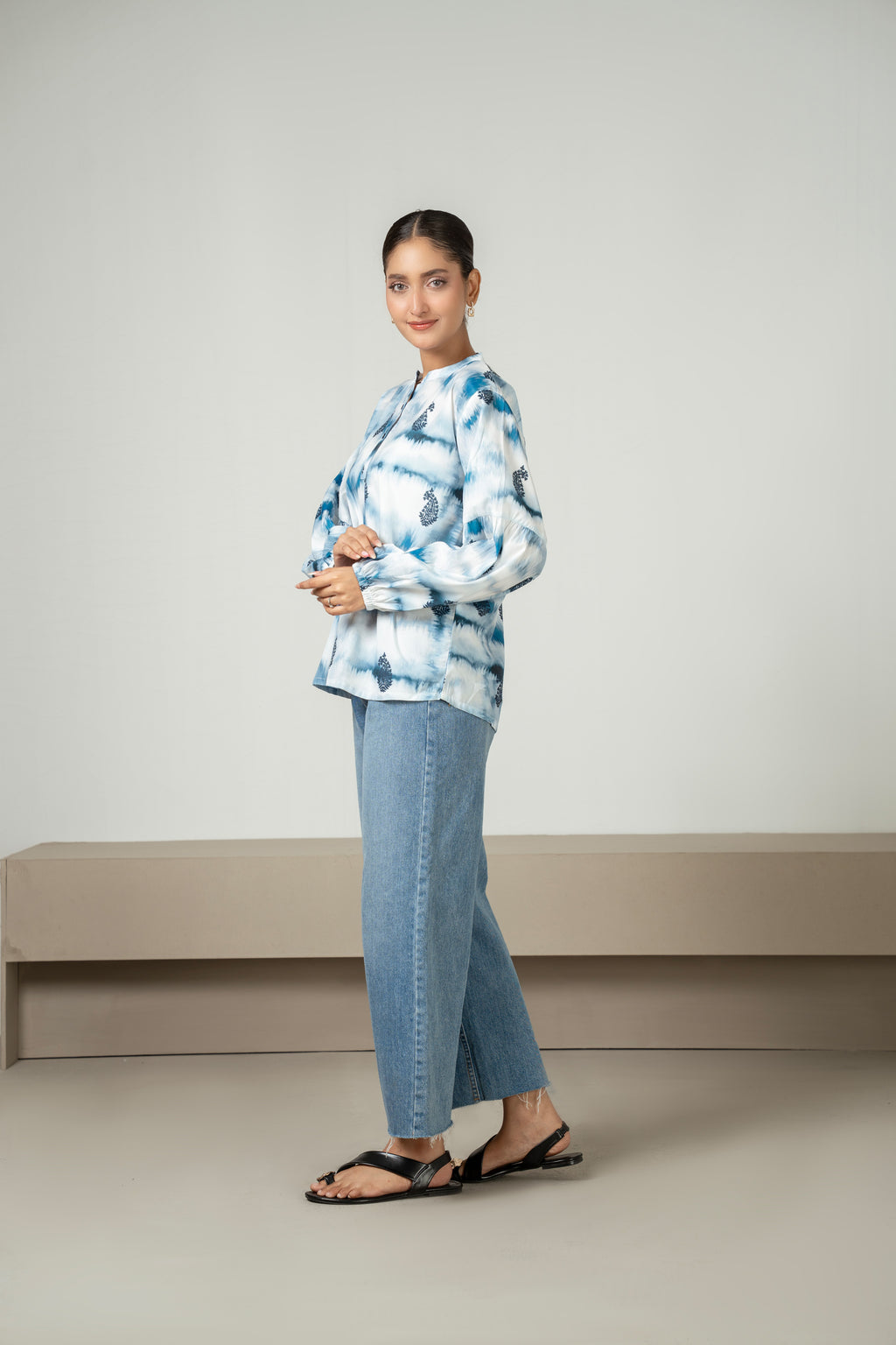 DIGITAL PRINTED FUSION TOP