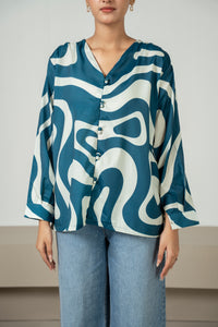 DIGITAL PRINTED FUSION TOP