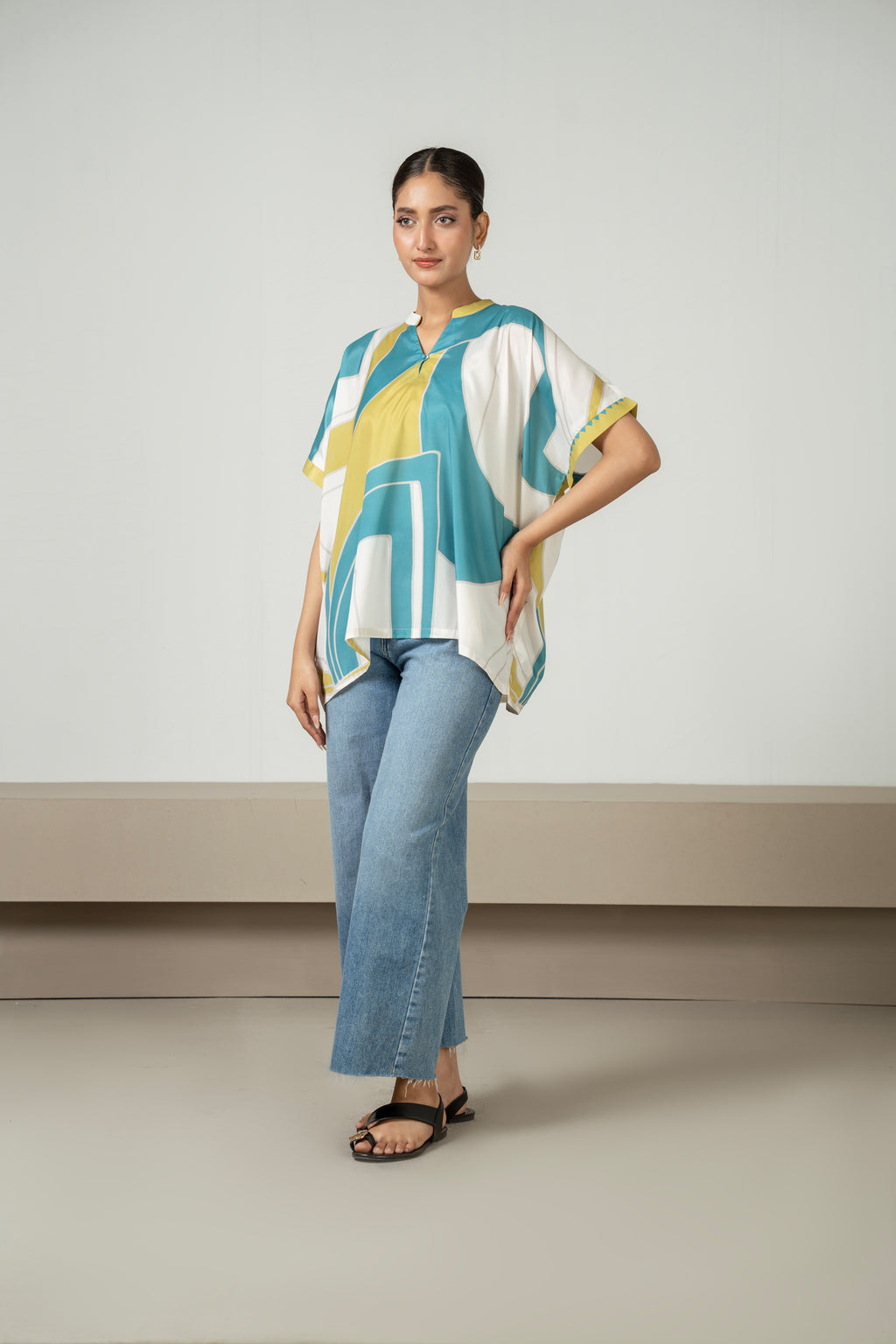 DIGITAL PRINTED FUSION TOP