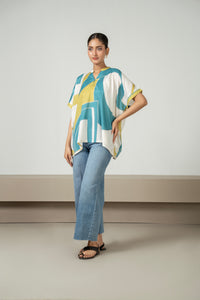 DIGITAL PRINTED FUSION TOP