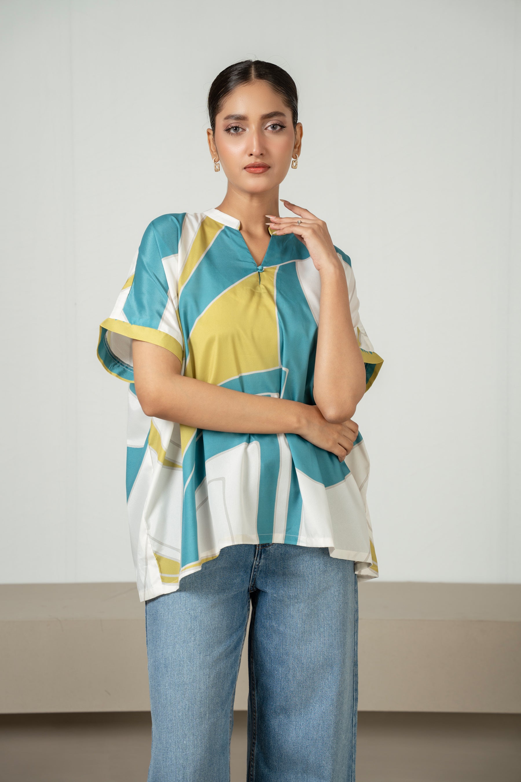 DIGITAL PRINTED FUSION TOP