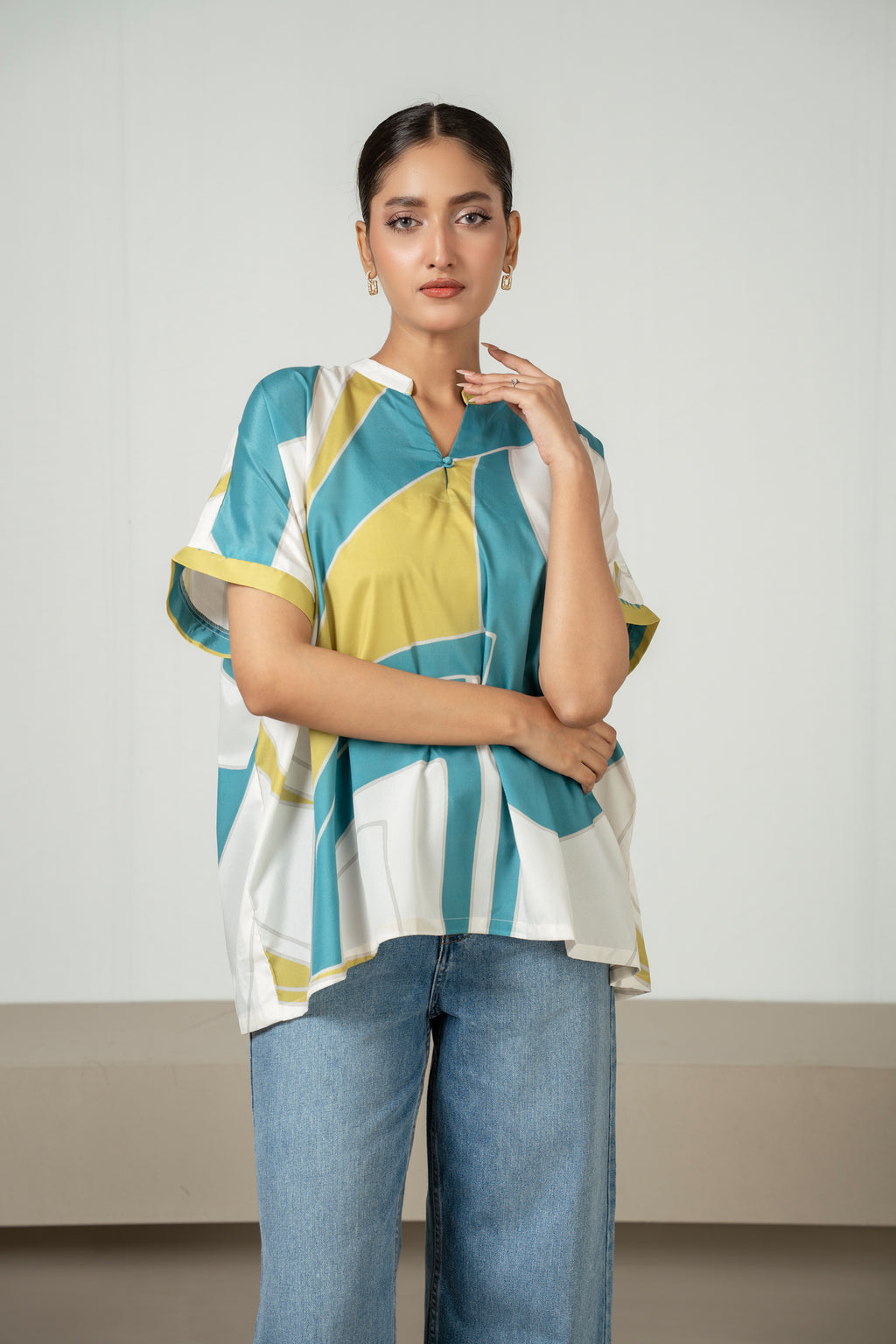 DIGITAL PRINTED FUSION TOP