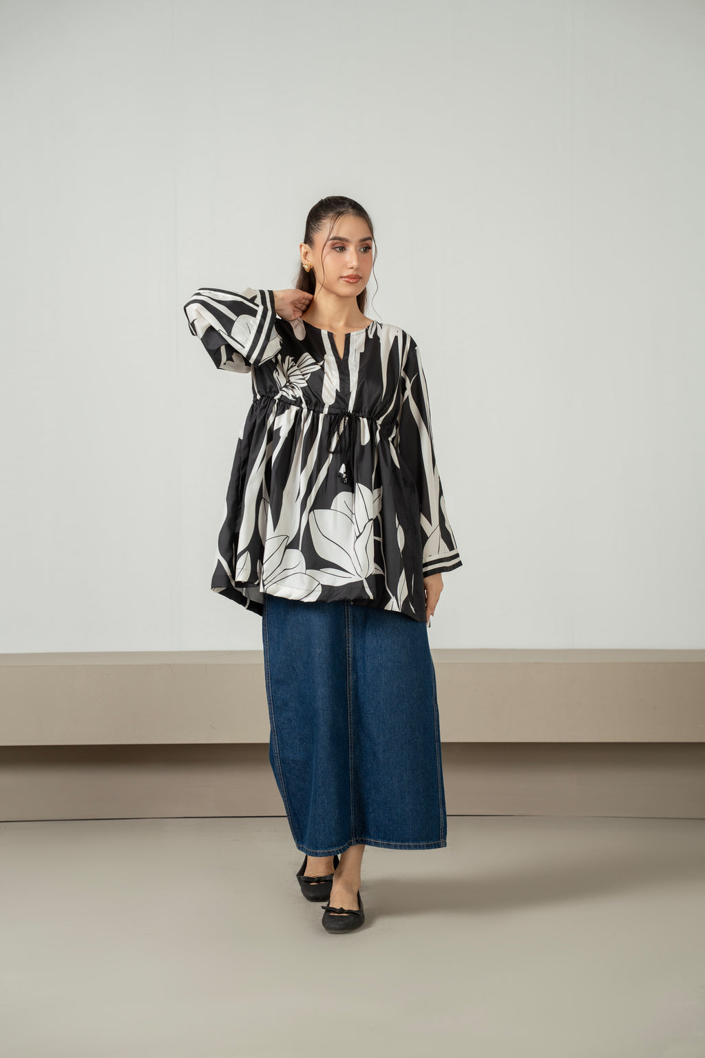 DIGITAL PRINTED FUSION TOP