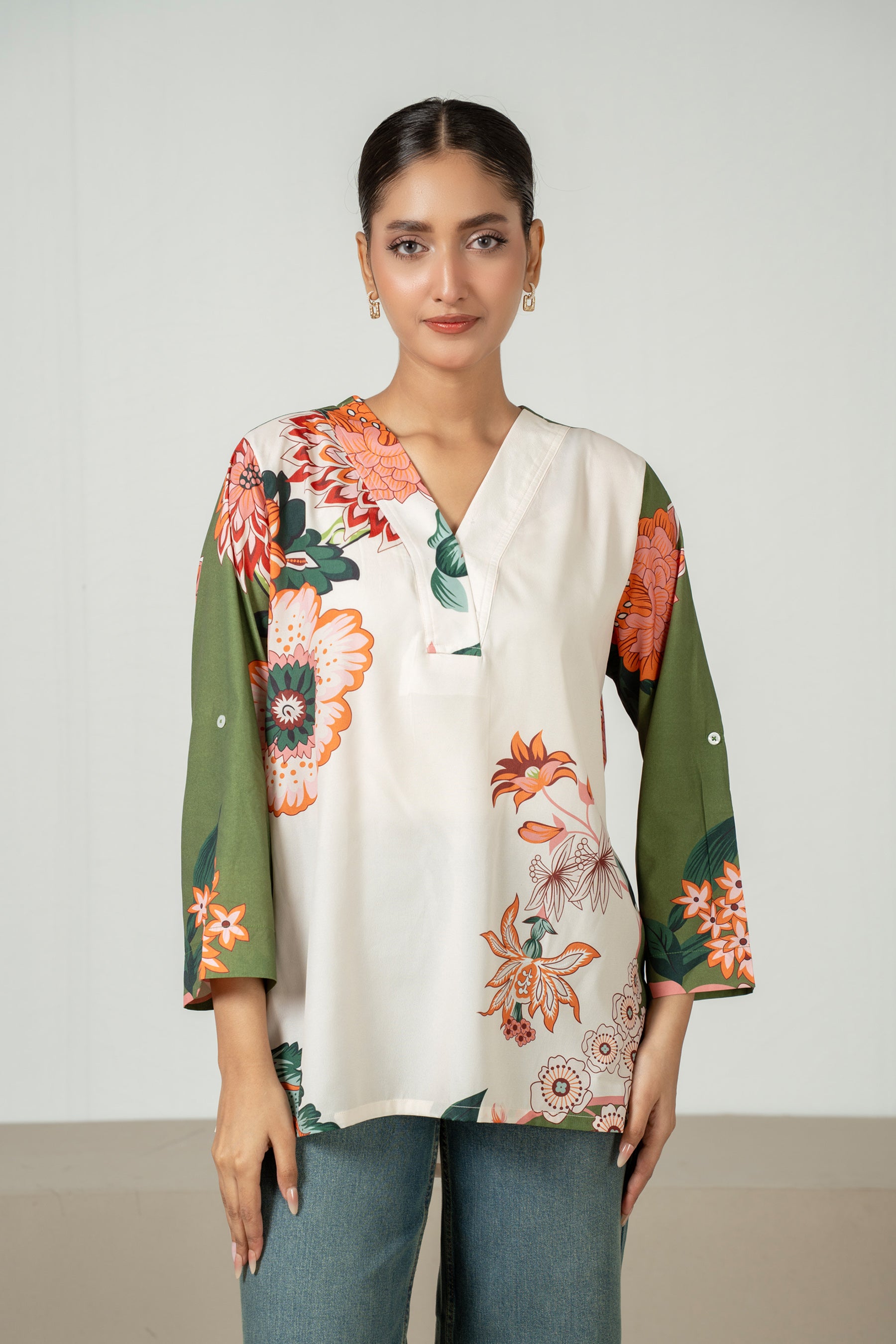 DIGITAL PRINTED FUSION TOP