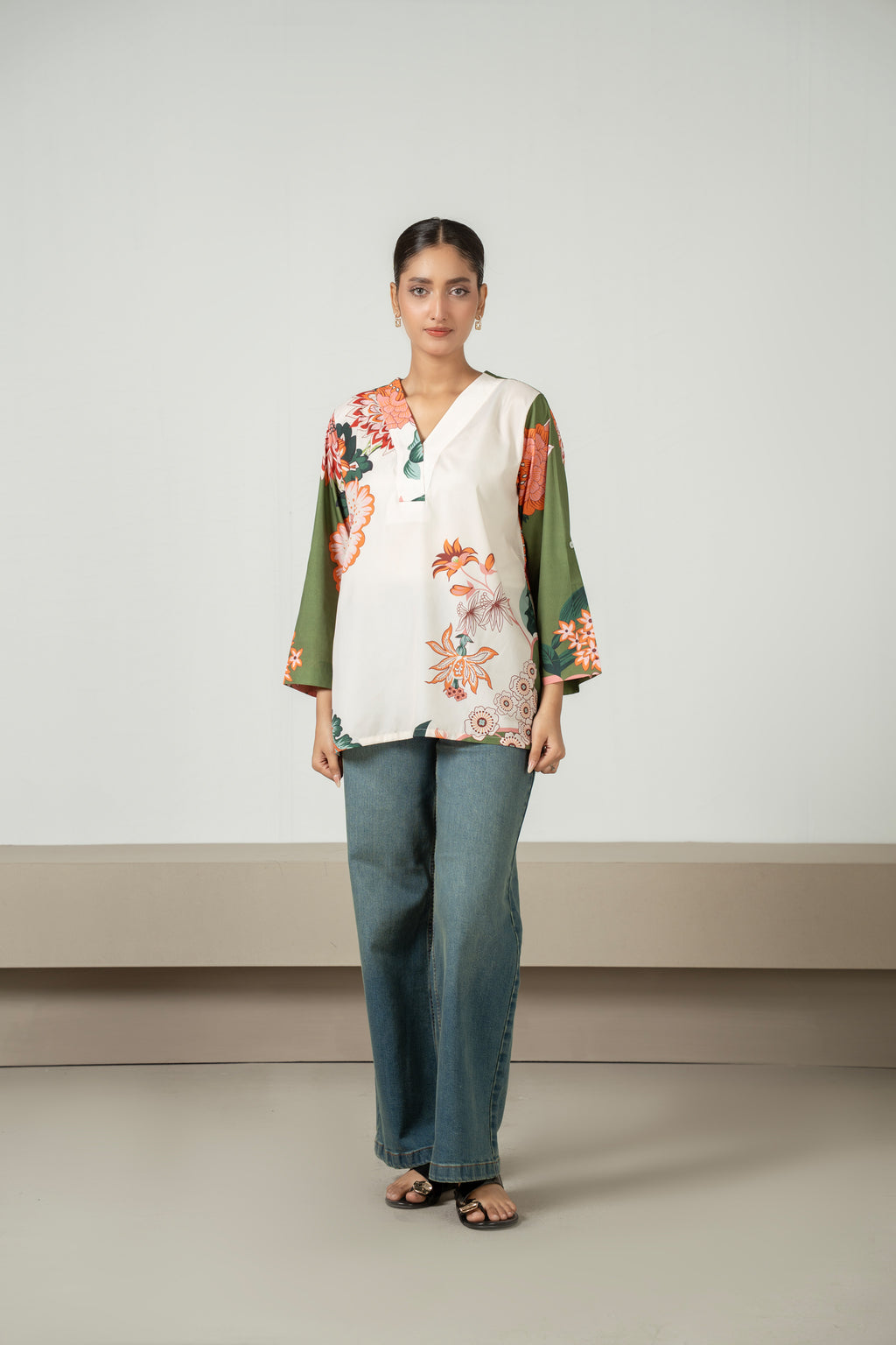 DIGITAL PRINTED FUSION TOP
