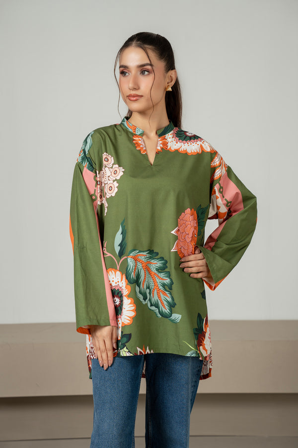 DIGITAL PRINTED FUSION TOP