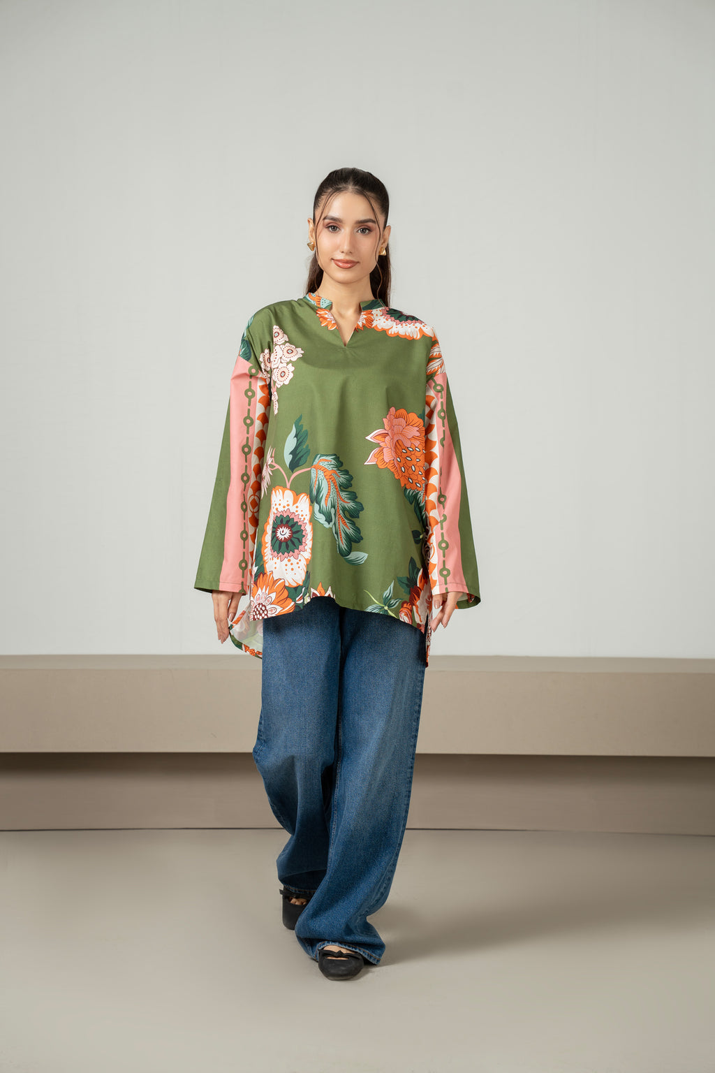 DIGITAL PRINTED FUSION TOP