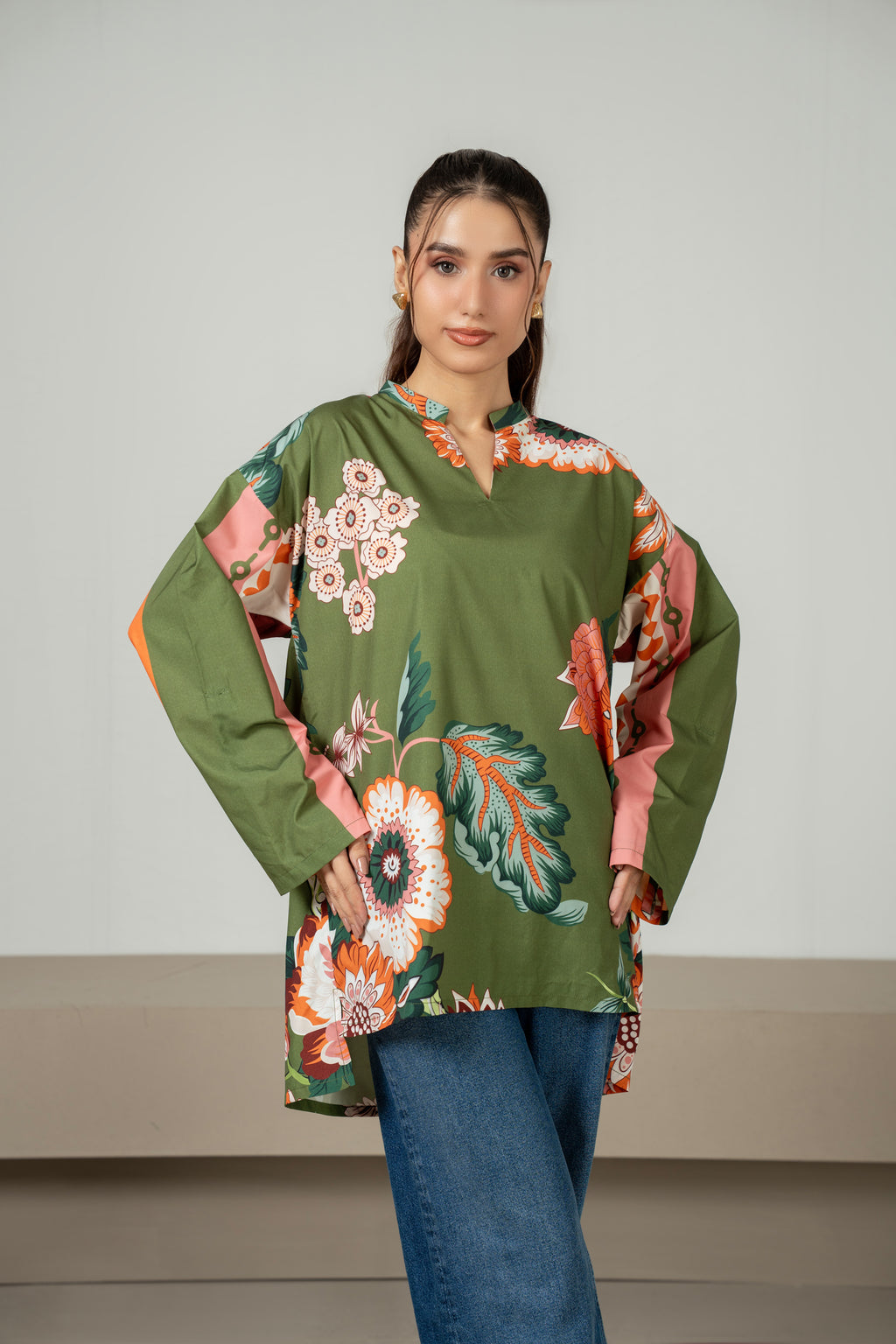 DIGITAL PRINTED FUSION TOP