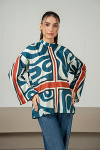 DIGITAL PRINTED FUSION TOP