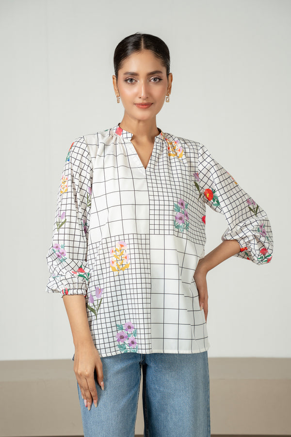 DIGITAL PRINTED FUSION TOP