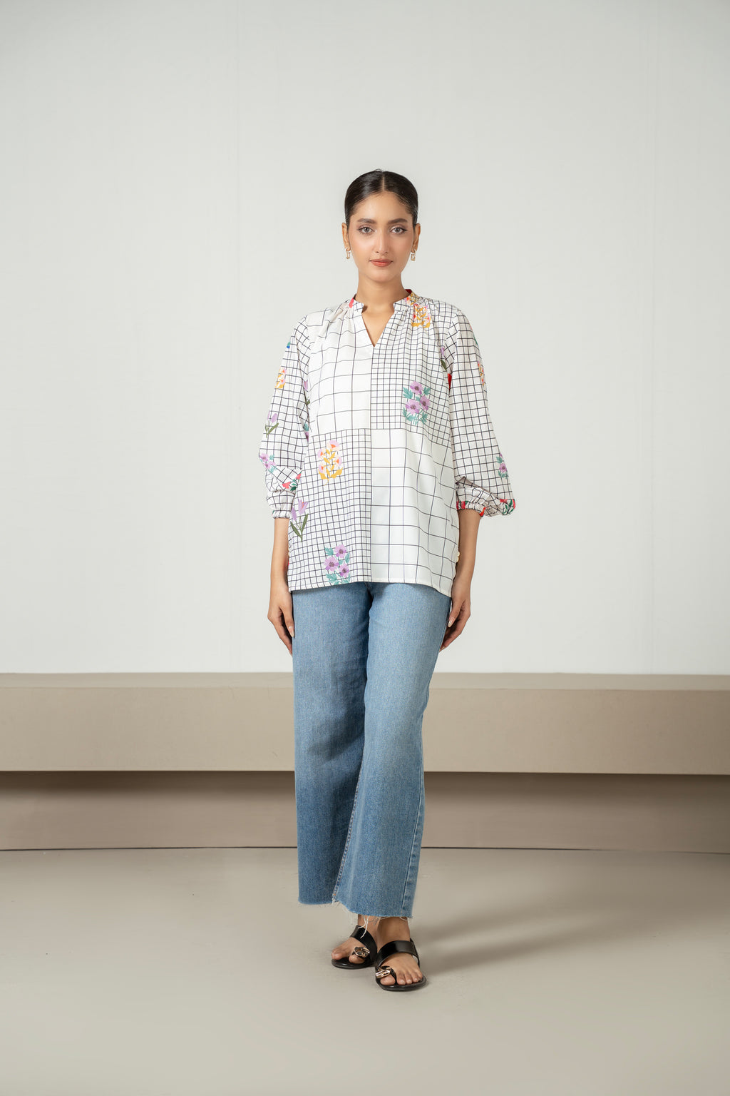 DIGITAL PRINTED FUSION TOP