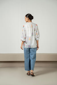 DIGITAL PRINTED FUSION TOP