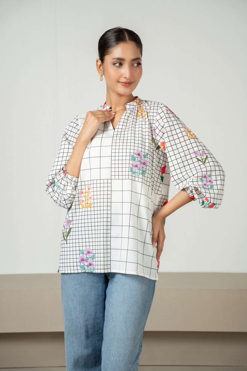 DIGITAL PRINTED FUSION TOP