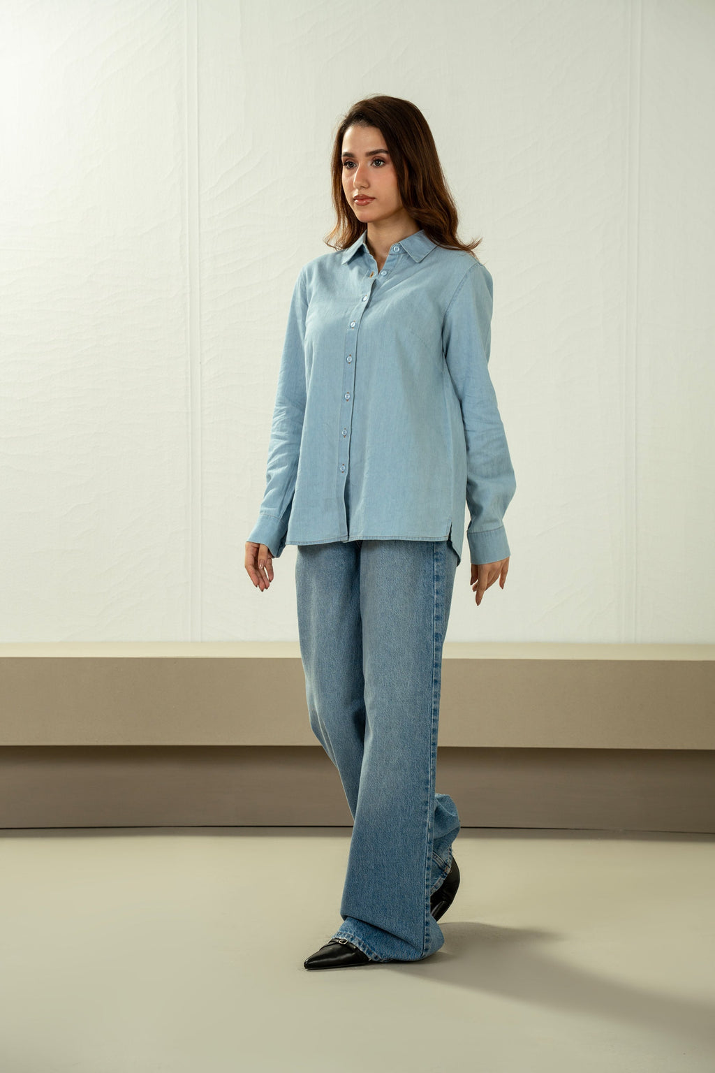 DENIM SHIRT (FACTORY E-OUTLET)