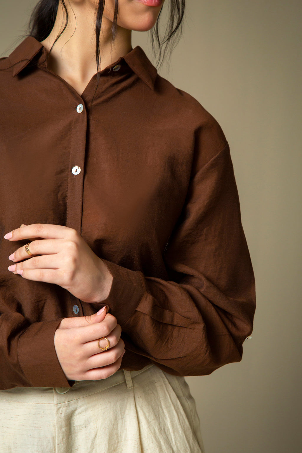 STITCHED 1-PIECE PLAIN TOP